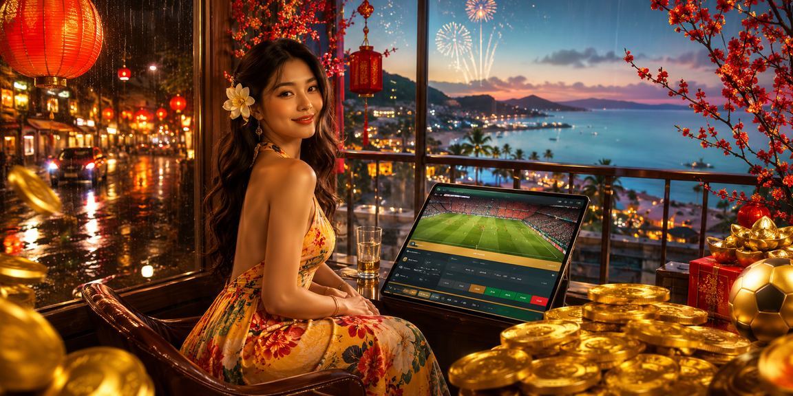 Giao diện cá cược casino trực tuyến tại Phú Quốc trên màn hình laptop