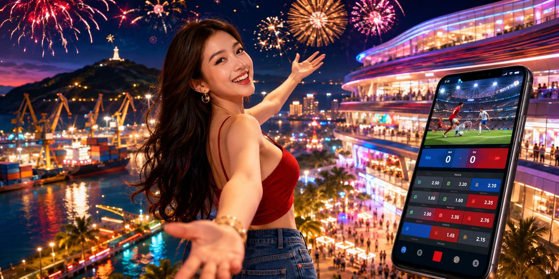 Người dùng truy cập casino 891 trên điện thoại tại lễ hội Vũng Tàu